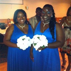 Royal Blue Bridesmaid Dress (wore once)